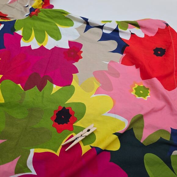 Mr Turk Floral Vibrant Short Sleeve Button Shirt Men XL READ - Picture 7 of 10